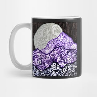 Zentangle Nightscape Mug